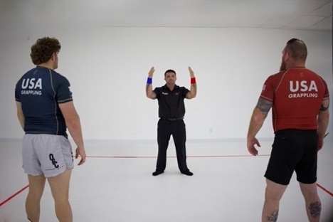 Permission to enter the mat gesture